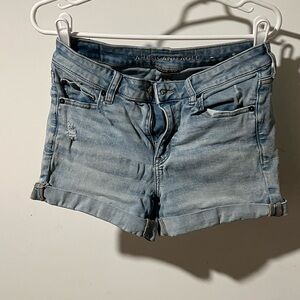 American Eagle Outfitters Light Wash Jean Shorts